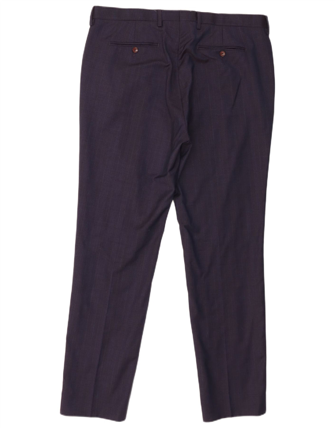 Ted Baker Pantaloni slim pentru bărbați L36 L31 Lână bleumarin