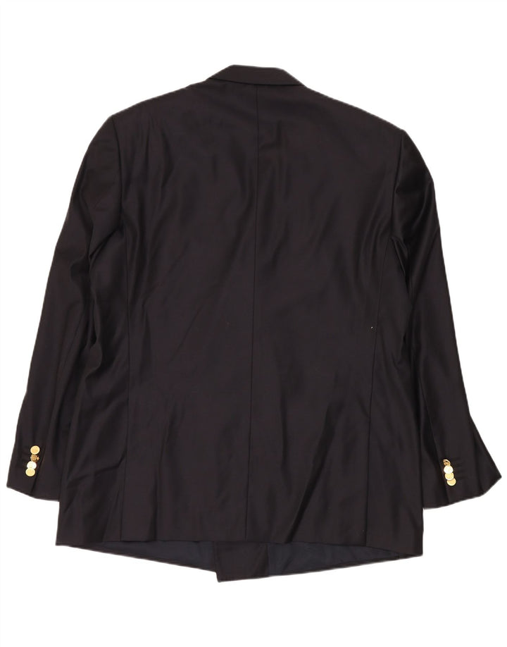 Jachetă pentru bărbați VINTAGE cu două piepturi, UK 40, mare, bleumarin