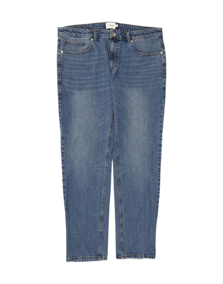 Blugi Farah Femei Slim W36 L32 Bumbac Albastru