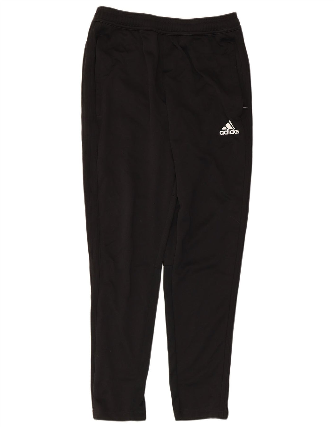 Pantaloni de trening Adidas pentru bărbați, poliester mediu negru