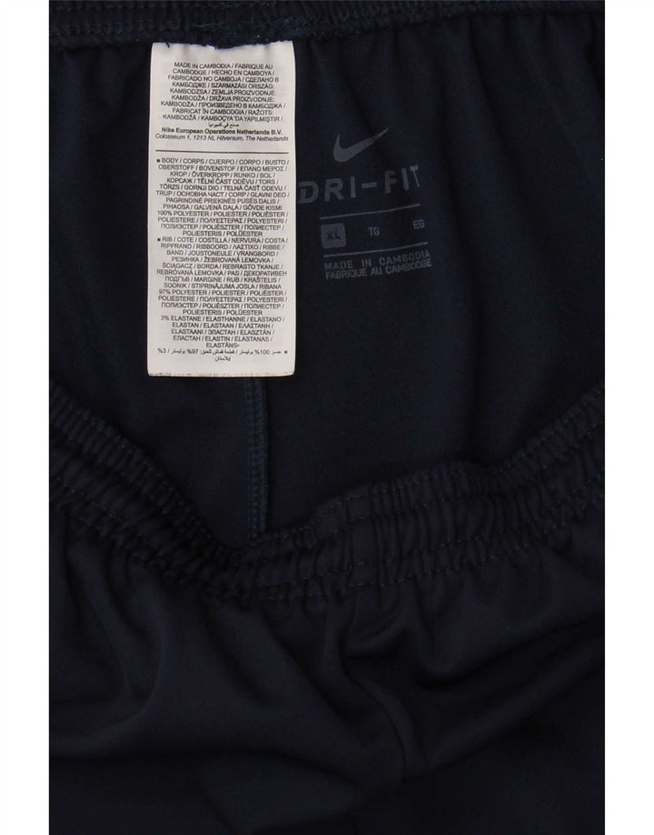 Pantaloni de trening Nike Dri Fit pentru bărbați XL, poliester bleumarin