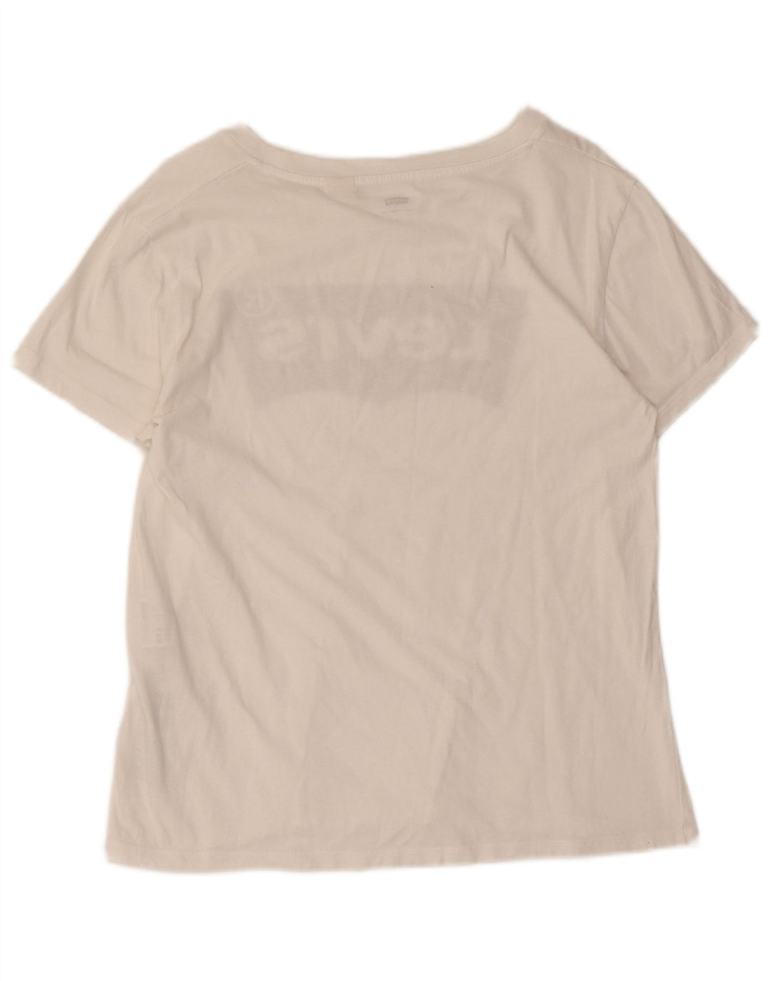 Tricou grafic Levi's pentru femei Top UK 12 Medium White Bumbac