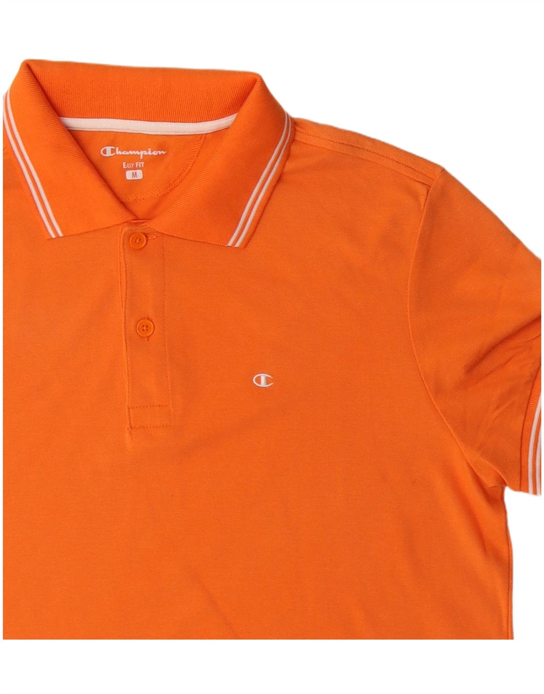 Tricou polo pentru bărbați CHAMPION Easy Fit, bumbac portocaliu mediu
