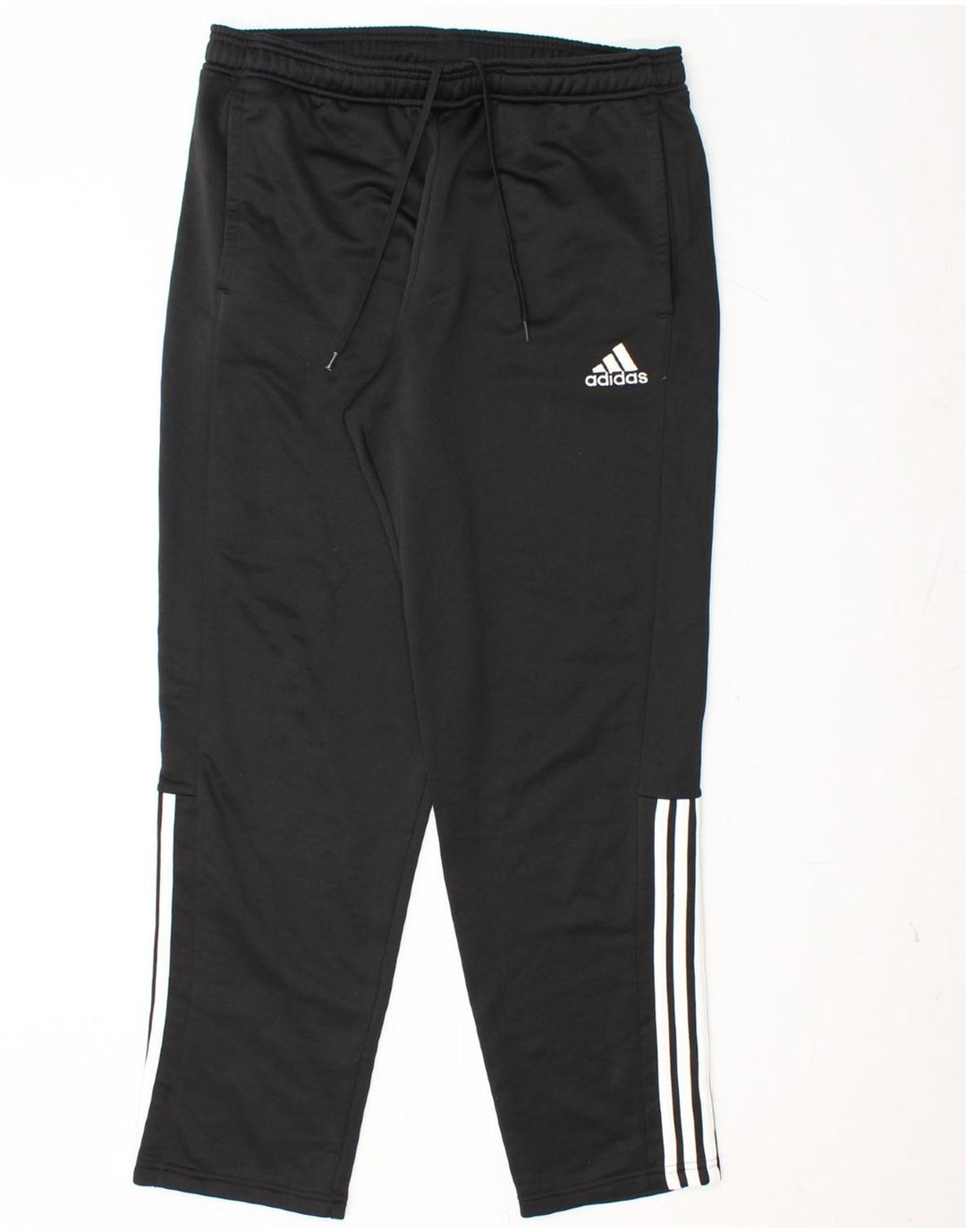 Pantaloni de trening ADIDAS pentru bărbați, mari, negru, poliester
