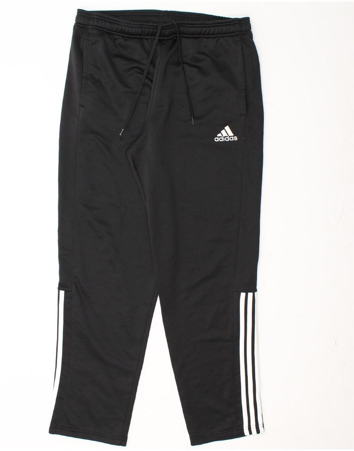 Pantaloni de trening ADIDAS pentru bărbați, mari, negru, poliester