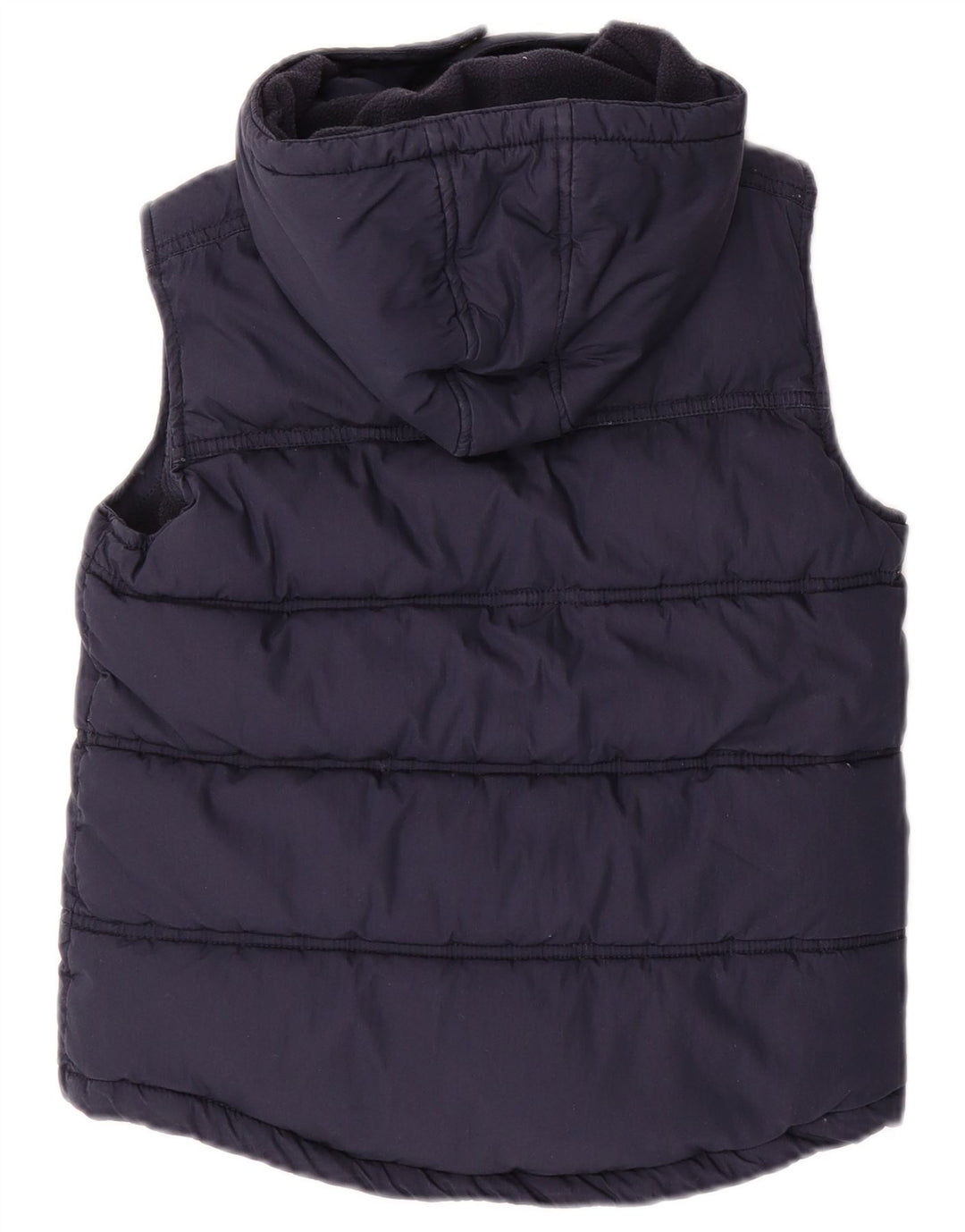 FAT FACE Gilet Captusit cu gluga pentru baieti 7-8 ani bumbac bleumarin