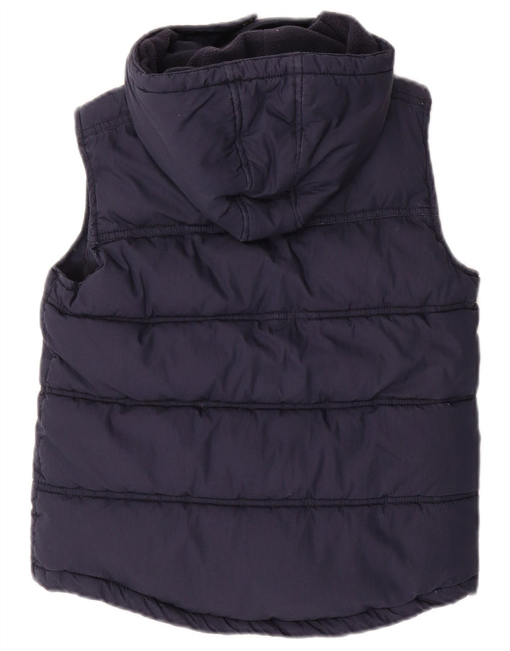 FAT FACE Gilet Captusit cu gluga pentru baieti 7-8 ani bumbac bleumarin