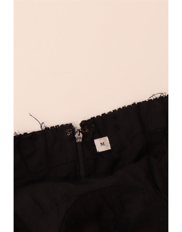 VINTAGE Rochie Halter pentru femei UK 12 Medium Black