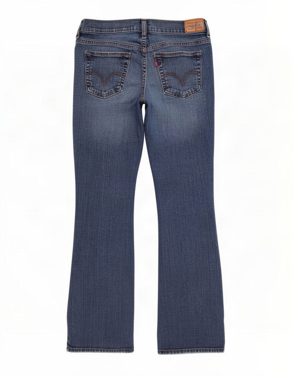 Blugi Levi's pentru femei 515 Bootcut US 8 Medium W30 L31 Blue Bumbac