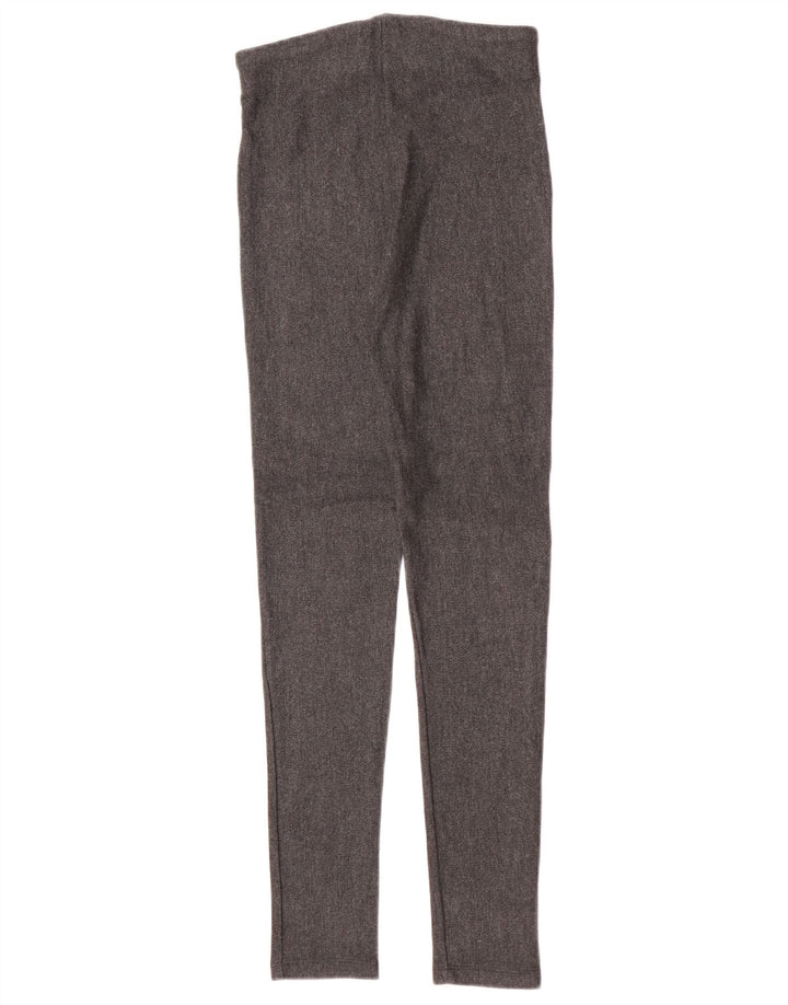 Leggings pentru femei Zara Marea Britanie 8, gri mic, viscoză, în oase