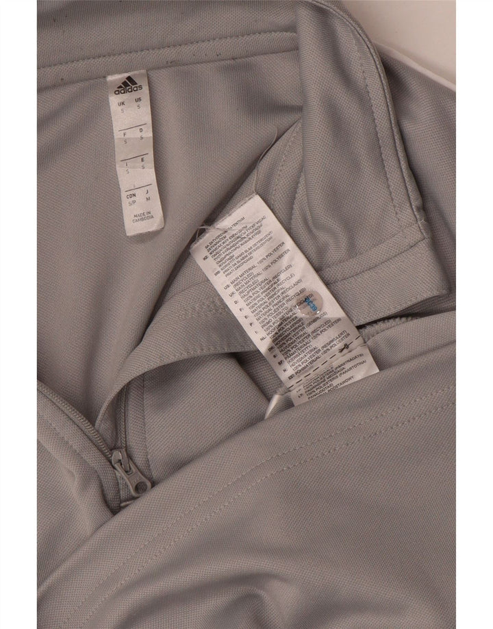 Trening pentru bărbați Aeroready, cu fermoar și gât, din poliester mic, gri