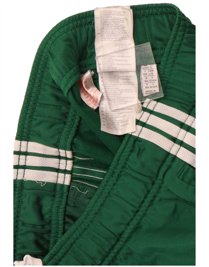 ADIDAS Băieți Pantaloni Trening Pantaloni Joggeri 13-14 Ani Poliester Verde
