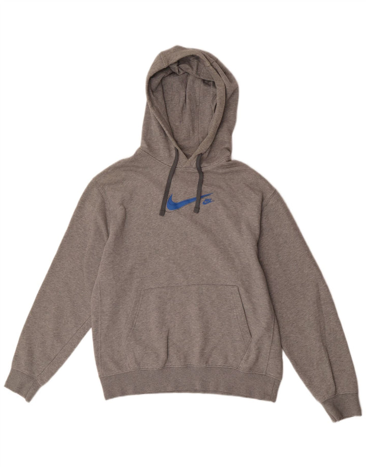 Pulover Nike pentru bărbați, bumbac, gri mediu