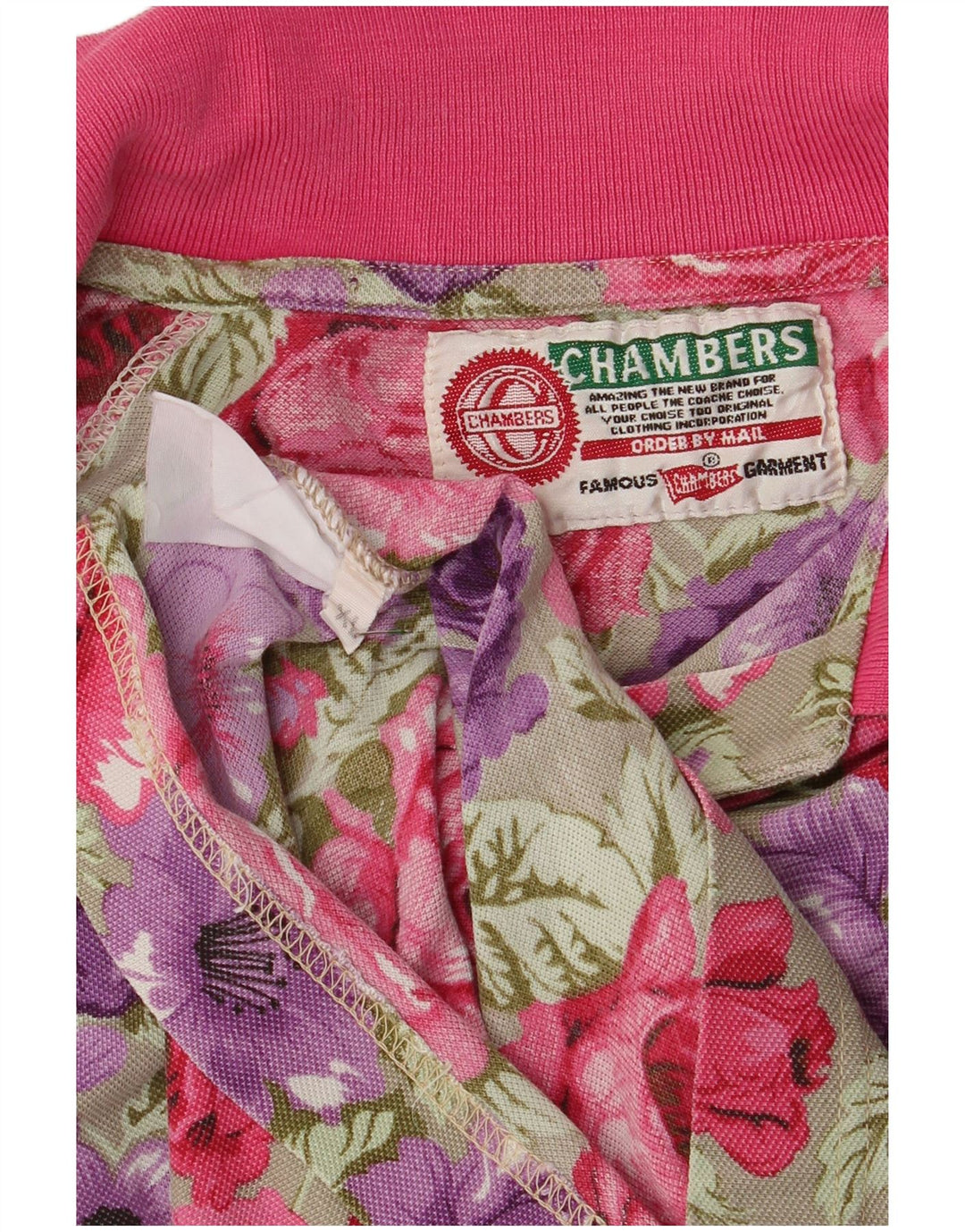 Tricou polo Chambers pentru femei UK 18 XL Multicolor Floral
