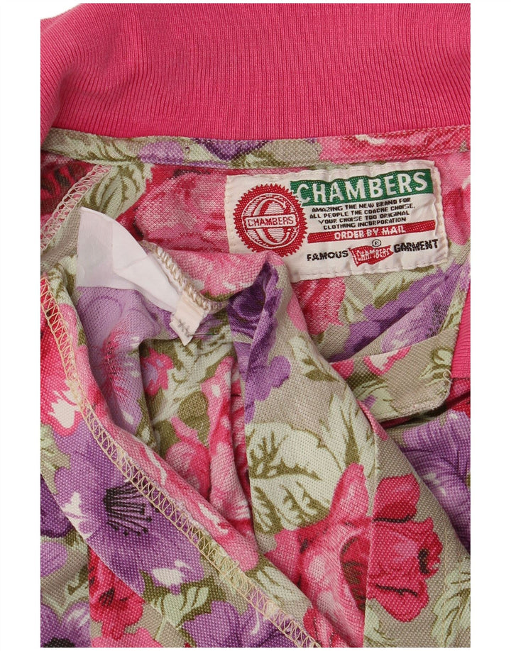 Tricou polo Chambers pentru femei UK 18 XL Multicolor Floral