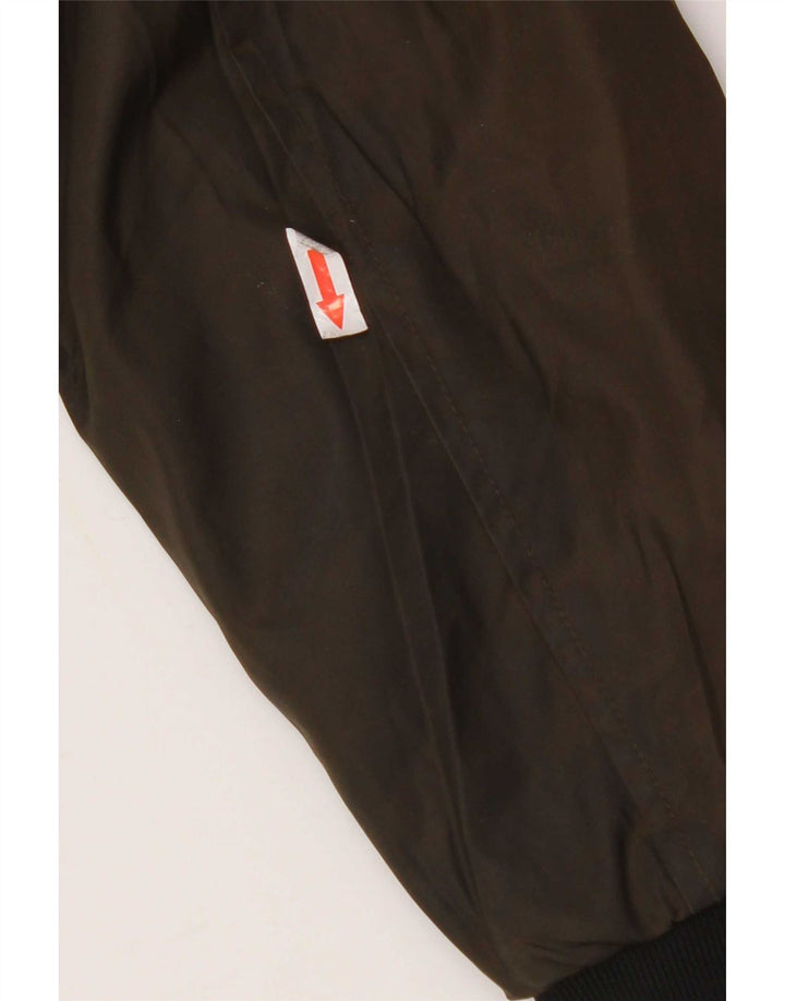 Bomber pentru bărbați Zara UK 40, mare, kaki, poliester