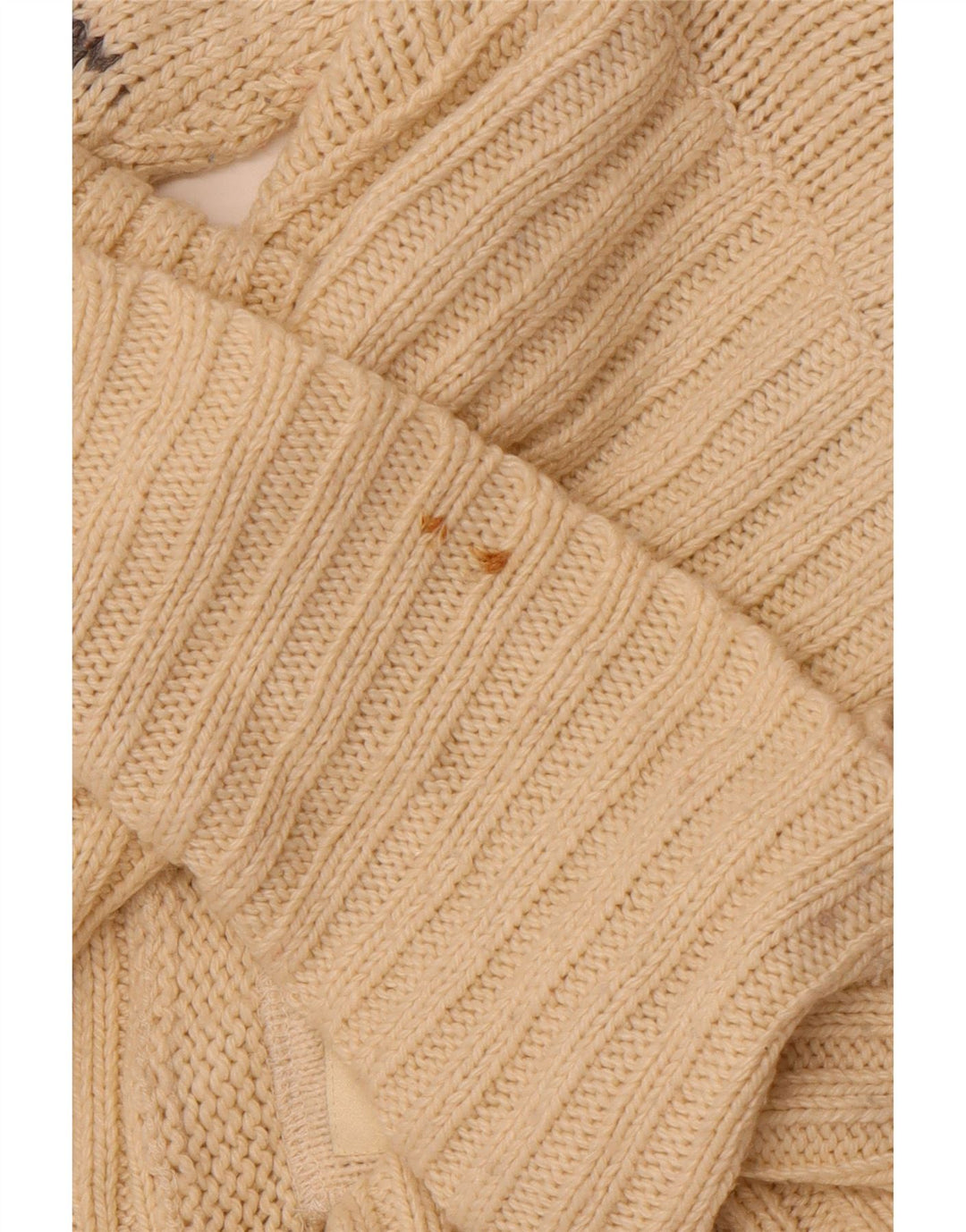 Pulover cardigan cu paragate SUPERDRY pentru femei UK 14 Medium Off White