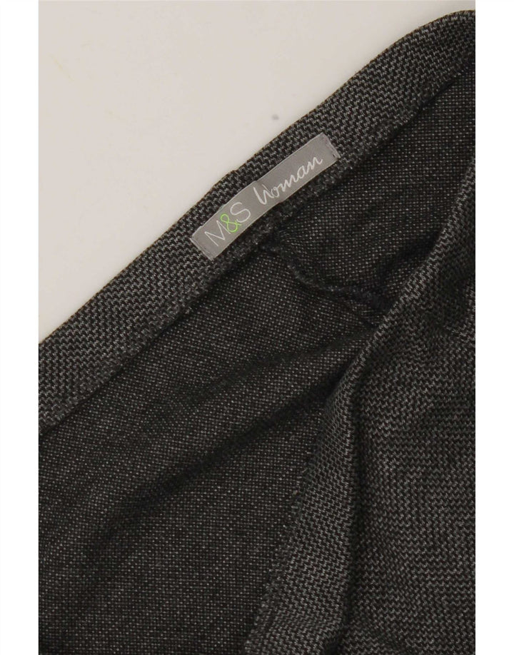 Marks & Spencer Pantaloni casual pentru femei cu picioare largi W32 L27 gri