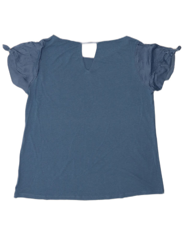 Tricou pentru femei Massimo Dutti Top UK 14 Large Blue