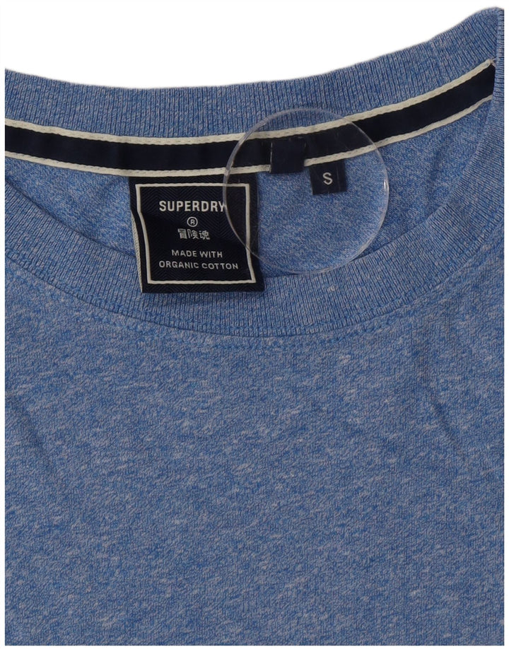 Tricou Superdry pentru bărbați Top mic, albastru, bumbac