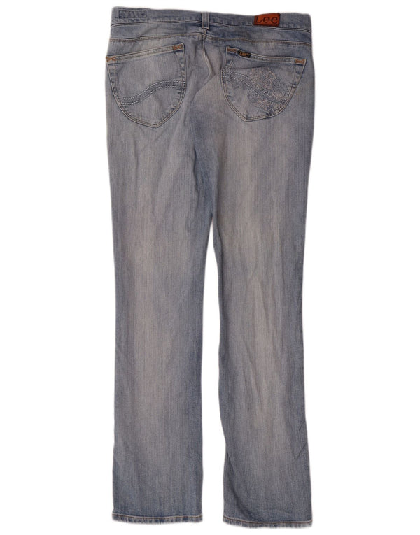 Blugi skinny Lee Lynn pentru femei cu talie joasă W29 L33, bumbac albastru