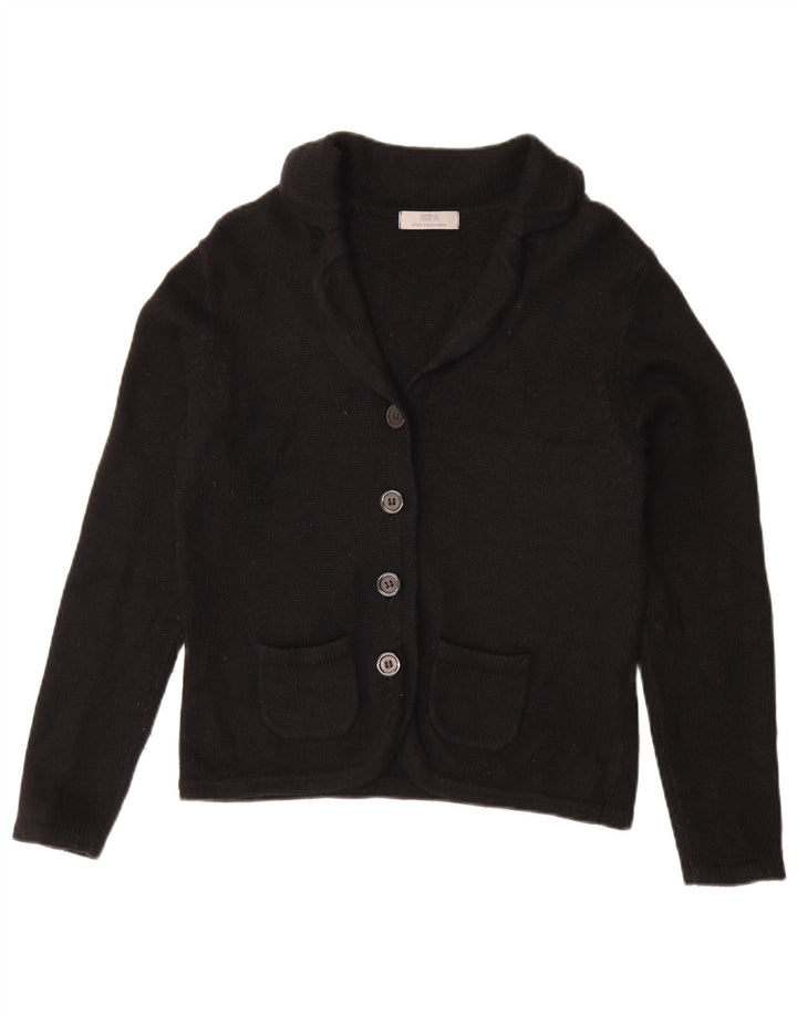 Pulover cardigan pentru femei Marks & Spencer UK 12 bumbac mediu negru