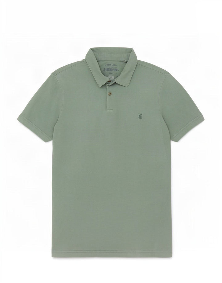 Tricou polo pentru bărbați Joules Bumbac verde mic