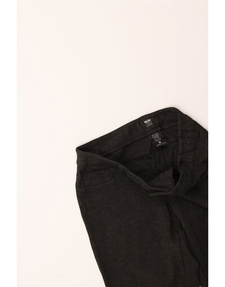 MOSSIMO Womens Stretch Skinny Trousers US 6 Medium W28 L28 Grey Rayon Vintage Mossimo and Second-Hand Mossimo from Messina Hembry 