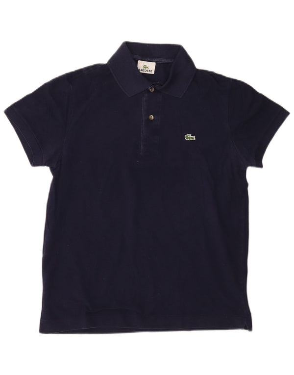 Tricou polo pentru bărbați LACOSTE Mărimea 3 Bumbac bleumarin mic