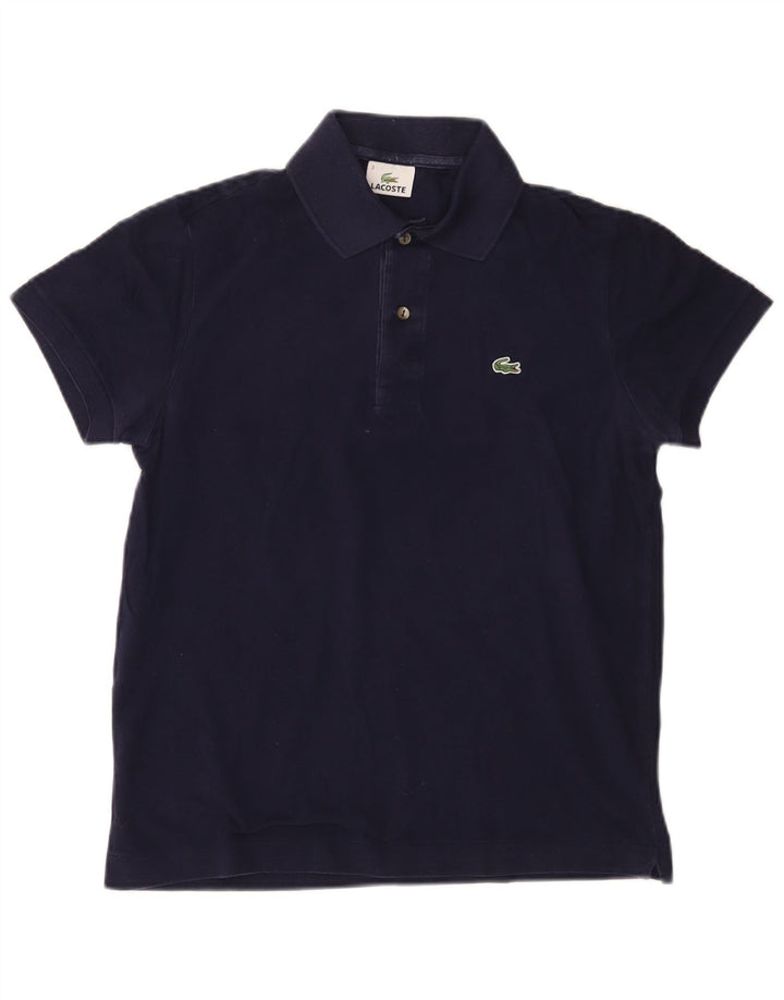 Tricou polo pentru bărbați LACOSTE Mărimea 3 Bumbac bleumarin mic