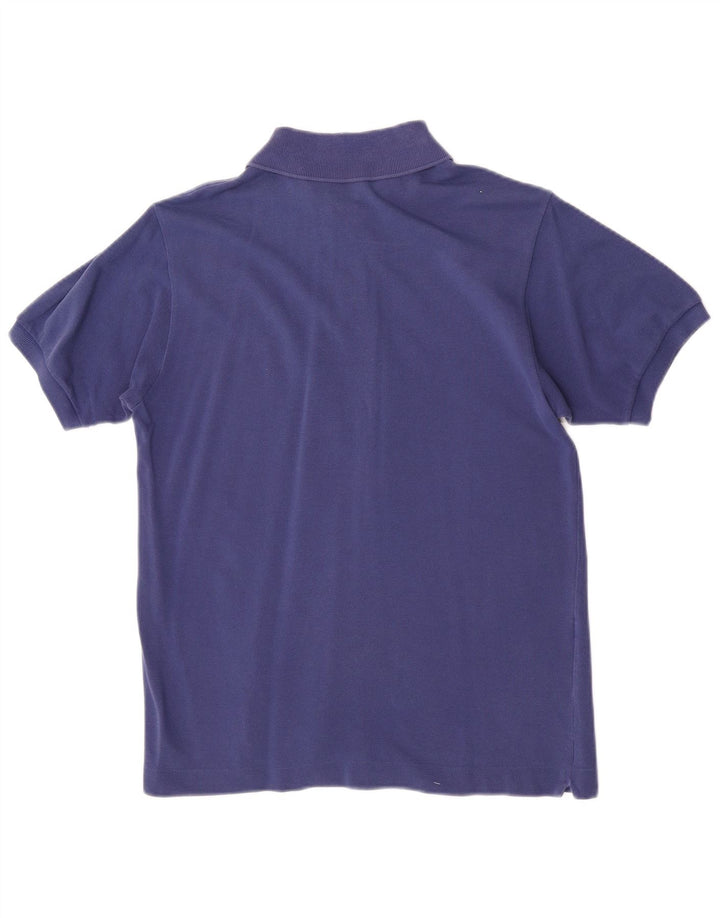 Tricou polo Lacoste pentru bărbați, mărimea 3, bumbac, albastru bleumarin mediu