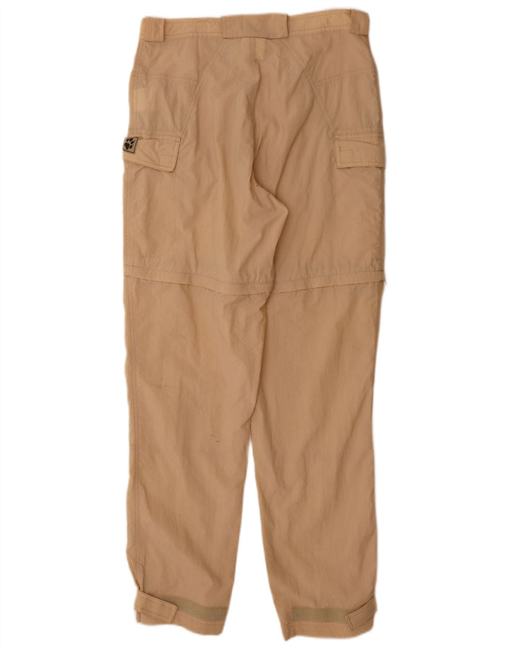 Jack Wolfskin Pantaloni Cargo Windbreaker pentru femei L32 L33 Bej