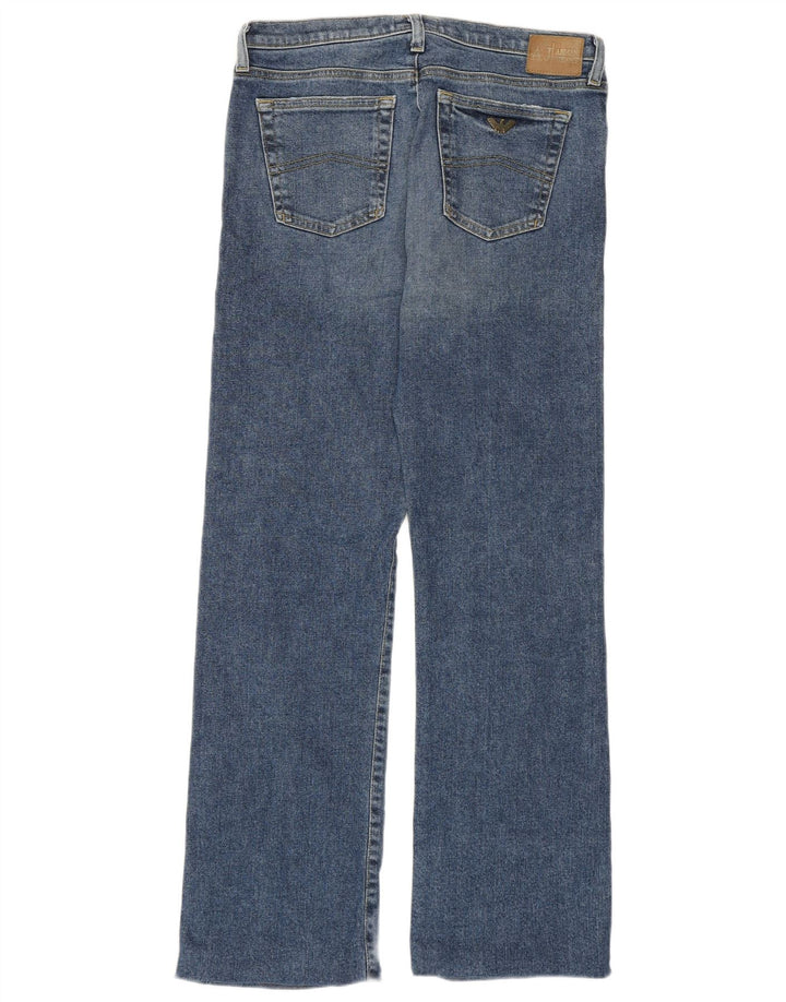 Blugi pentru bărbați Armani Bootcut W30 L29 Bumbac albastru
