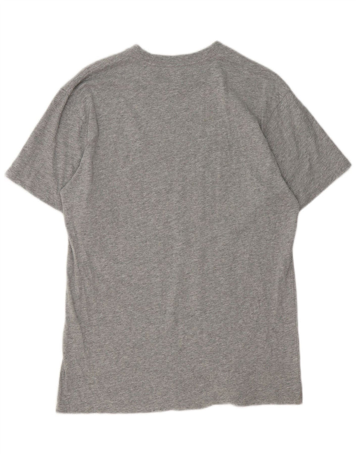 Tricou grafic Vans pentru bărbați Top din bumbac gri mediu