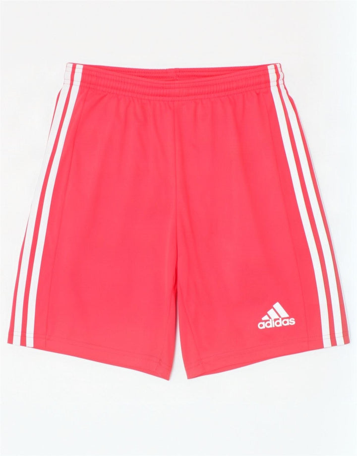 Pantaloni scurți sport Aeroready Adidas pentru băieți 13-14 ani poliester roșu
