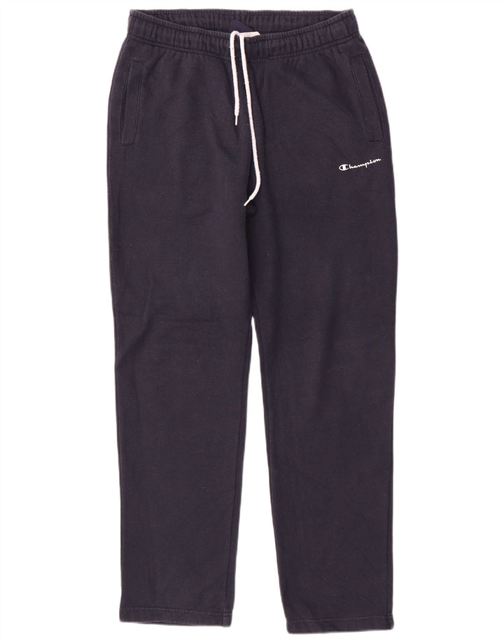 Pantaloni de trening pentru bărbați Champion, bumbac, albastru bleumarin mediu