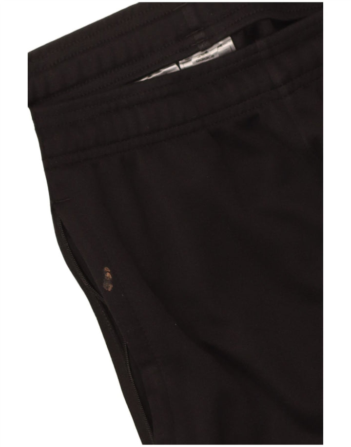 Pantaloni de trening pentru bărbați Adidas grafic, poliester mediu negru