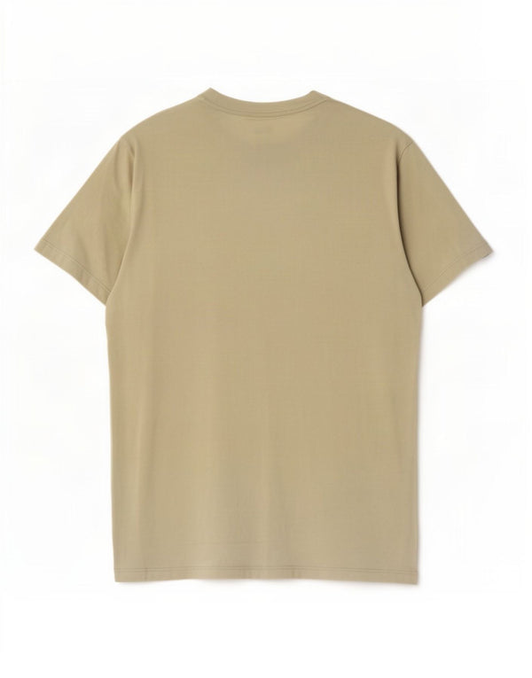 Jack Wolfskin Tricou grafic pentru bărbați Top UK 40 Medium Beige Bumbac