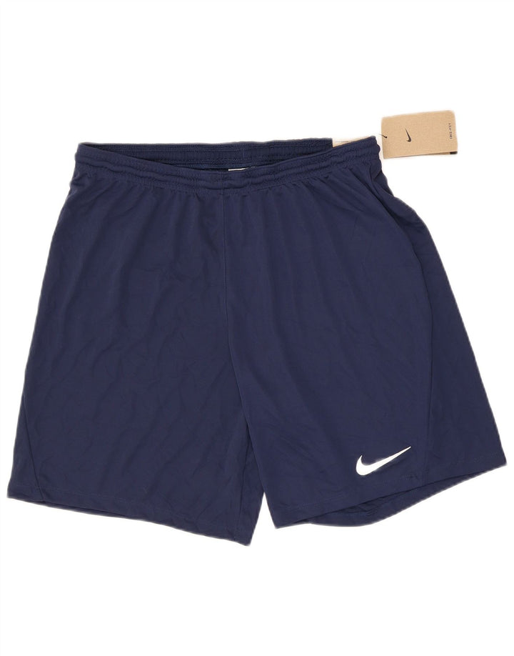Pantaloni scurți sport Nike Dri Fit pentru bărbați, mari, albastru, poliester