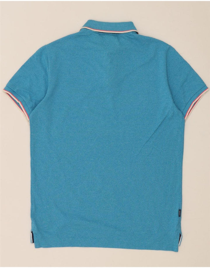 Tricou polo pentru bărbați Superdry, mare, albastru, bumbac