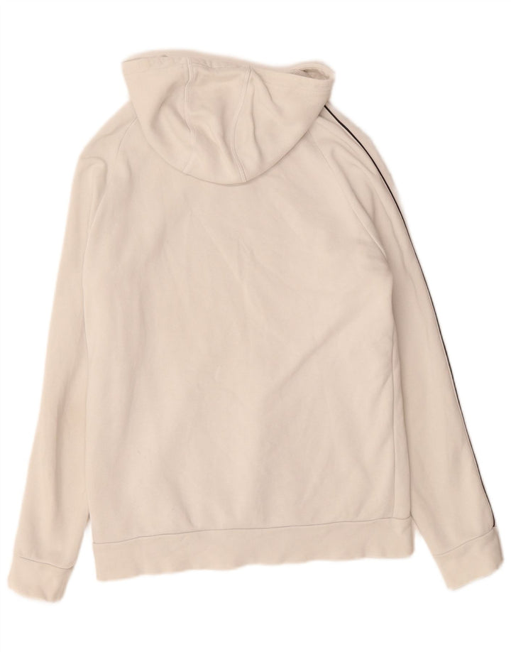 Pulover ADIDAS pentru băieți 15-16 ani, bumbac alb