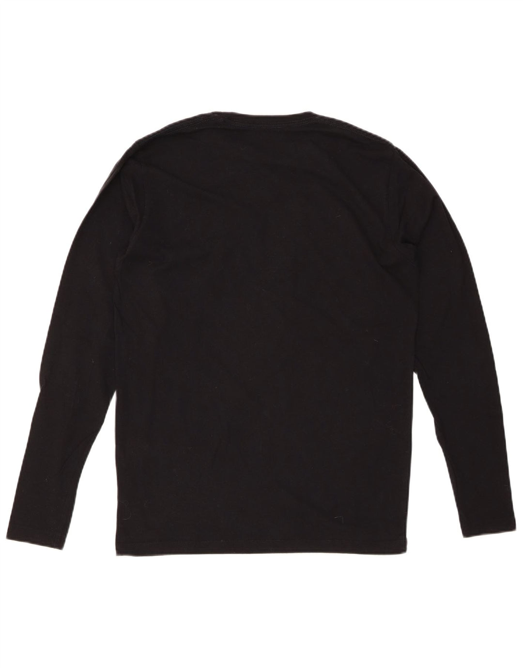 PEPE JEANS Top grafic pentru bărbați cu mânecă lungă, mic, negru