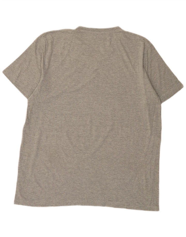 Tricou Bărbați Kappa Top 3XL Bumbac Gri