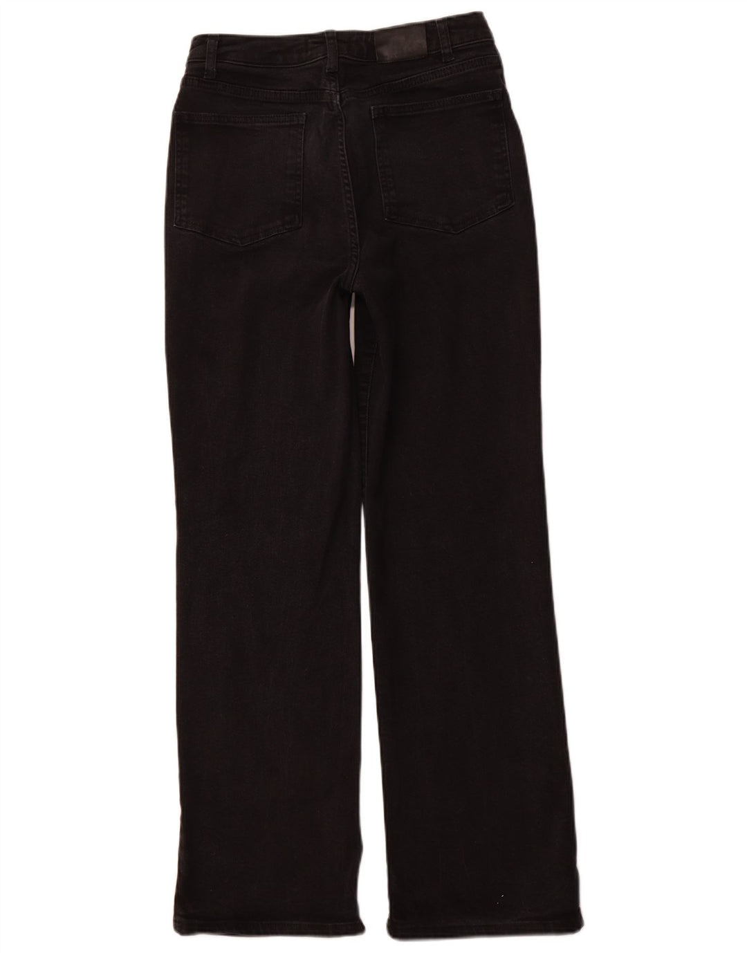 MINT VELVET Blugi drepti pentru femei cu talie înaltă UK 10 Mici W28 L30 Negri