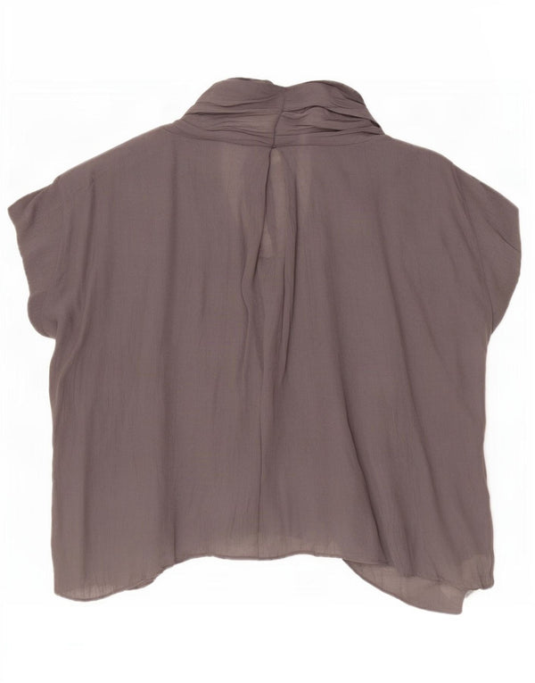 Bluză supradimensionată pentru femei Calvin Klein Jeans Top UK 10 Small Gri