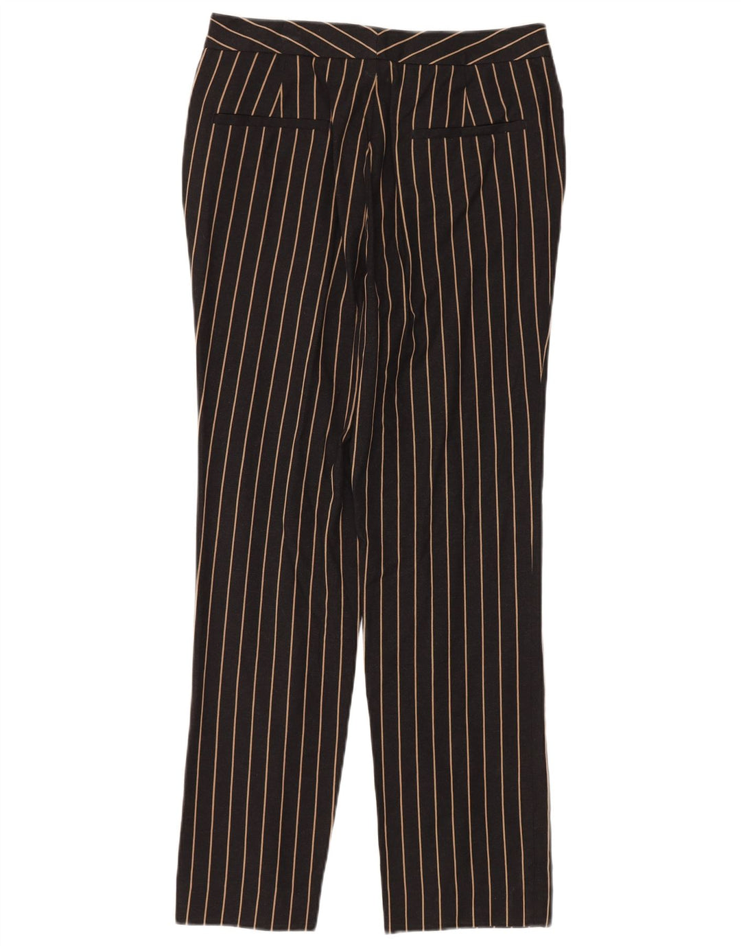 MASSIMO DUTTI Pantaloni chino cu talie înaltă pentru femei EU 38 Small W28 L28 Negru