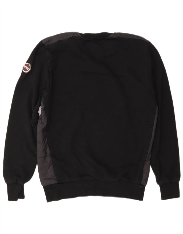 Pulover Colmar Bărbați Pulover Mic Negru Colorblock Bumbac