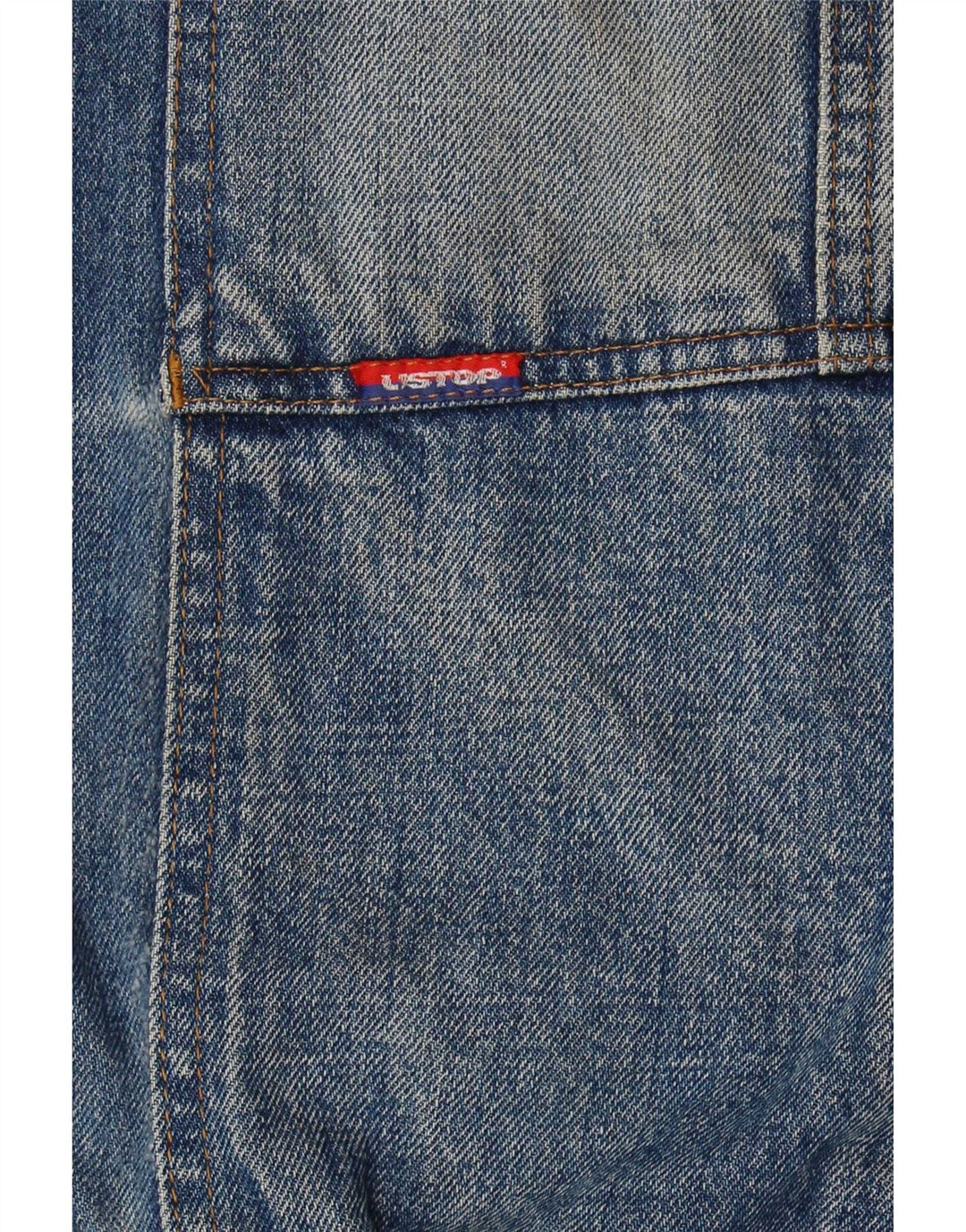 Jachetă de blugi vintage pentru bărbați UK 42 XL Albastru