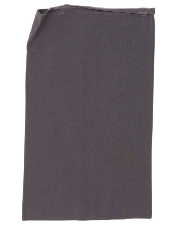 Fusta dreaptă pentru femei Calvin Klein Jeans, talie înaltă, XL W30, viscoză gri