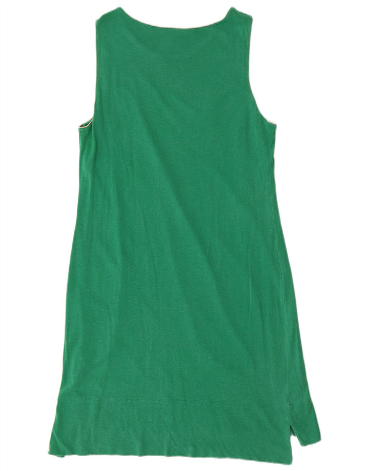 Rochie tricou fără mâneci pentru femei MASSIMO DUTTI UK 12 verde mediu